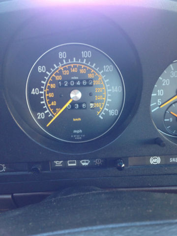 1989 Light Brown Mercedes-Benz SL-Class Convertible