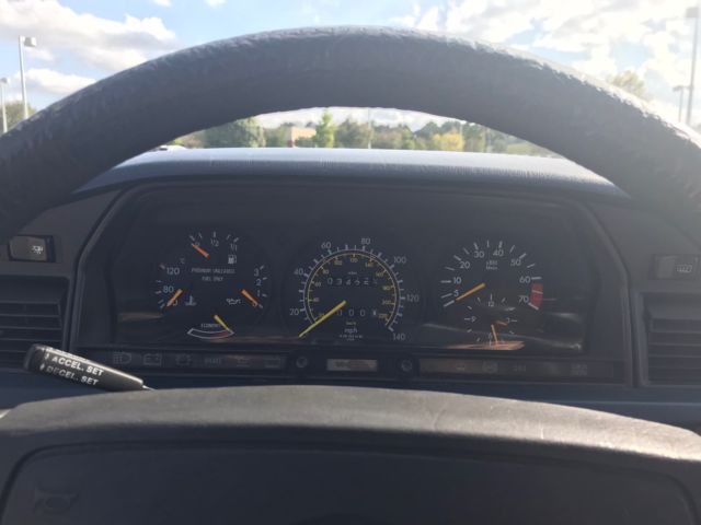 1989 White Mercedes-Benz 190-Series Sedan