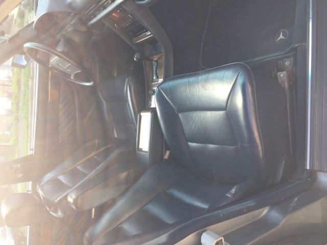 1989 Gray Mercedes-Benz 400-Series sedan