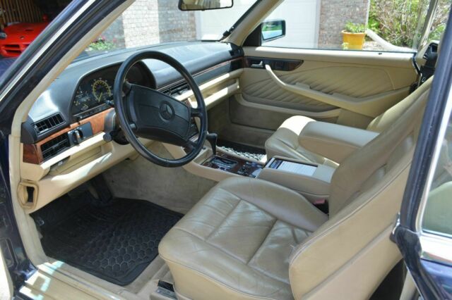 1989 Midnight Blue Mercedes-Benz S-Class Coupe