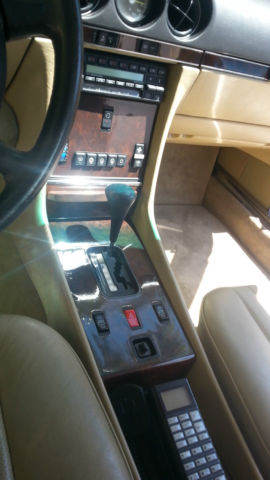 1989 Green Mercedes-Benz SL-Class Convertible