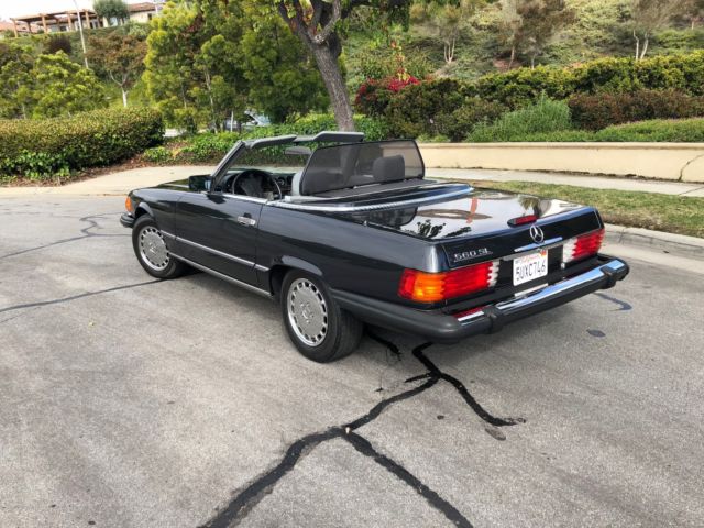 1989 Gray Mercedes-Benz SL-Class Convertible