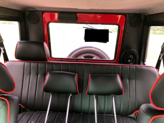 1989 Red Mercedes-Benz G-Class Coupe