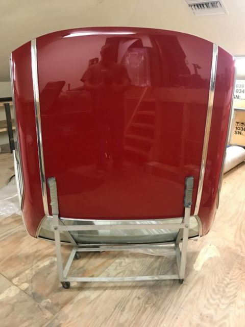 1989 Red Mercedes-Benz SL-Class Convertible