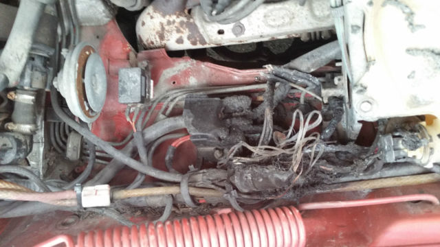 1989 Red Mercedes-Benz SL-Class conv