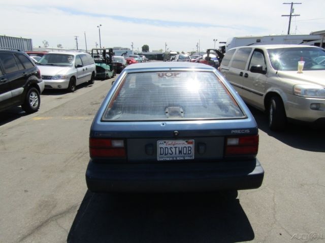 1989 Blue Mitsubishi Precis