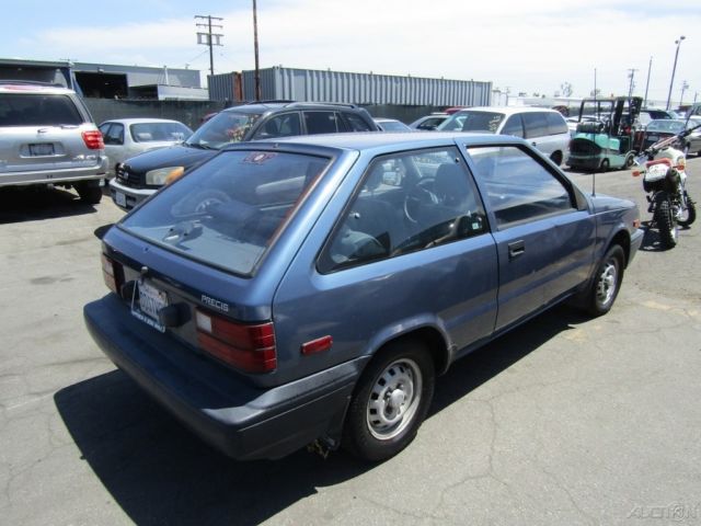 1989 Blue Mitsubishi Precis