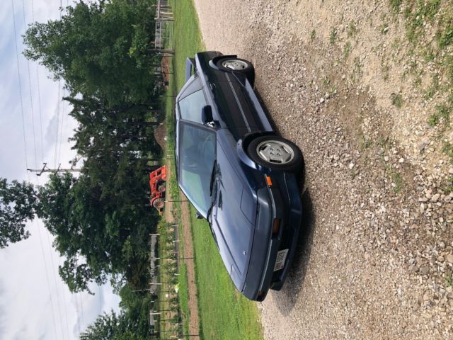 1989 Blue Toyota MR2 Coupe