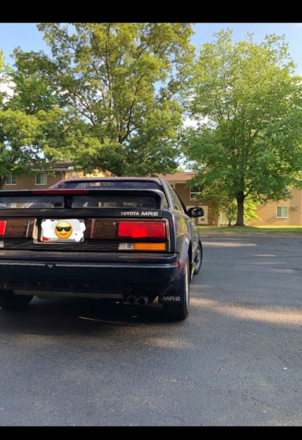 1989 Blue Toyota MR2 Coupe
