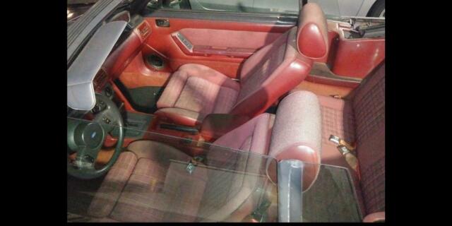 1989 Black Ford Mustang