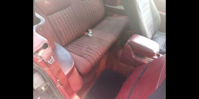 1989 Black Ford Mustang