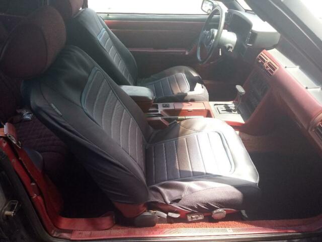 1989 Black Ford Mustang