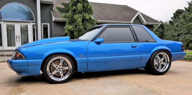 1989 Mustang Blue
