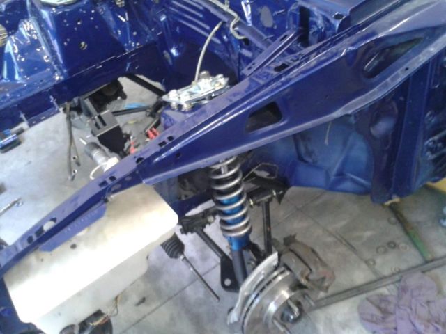 1989 Blue Ford Mustang Coupe