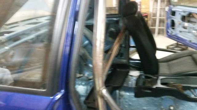 1989 Blue Ford Mustang Coupe