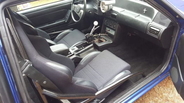 1989 Blue Ford Mustang Coupe