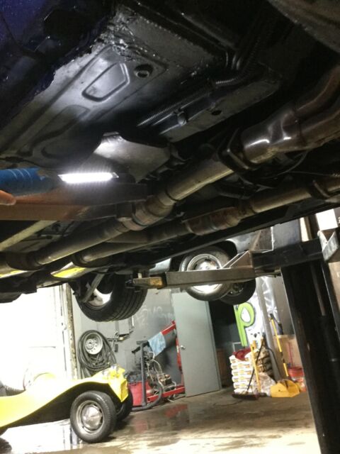 1989 Blue Ford Mustang