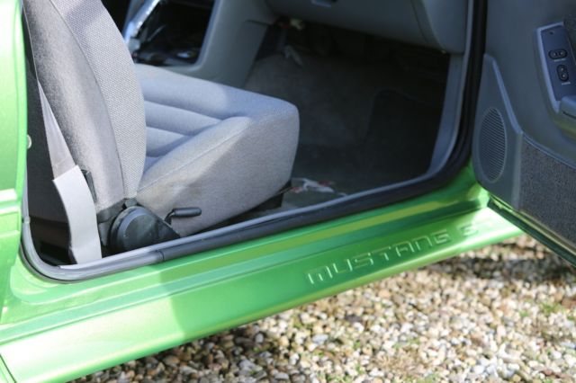 1989 Green Ford Mustang Hatchback