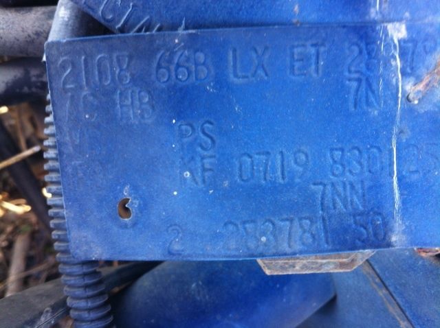 1989 Blue Ford Mustang Coupe