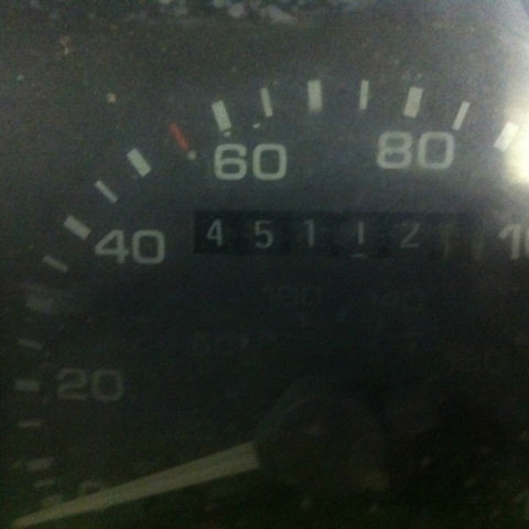 1989 Blue Ford Mustang Coupe