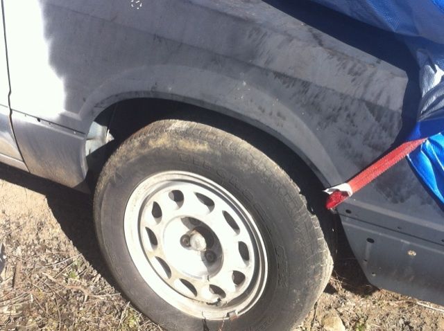 1989 Blue Ford Mustang Coupe