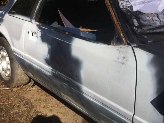 1989 Blue Ford Mustang Coupe