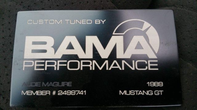 1989 Ford Mustang Convertible