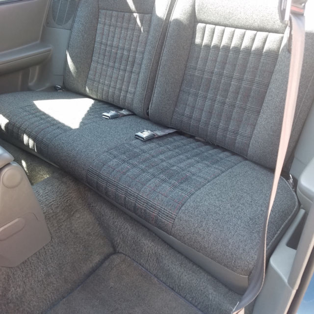 1989 Blue Ford Mustang Hatchback