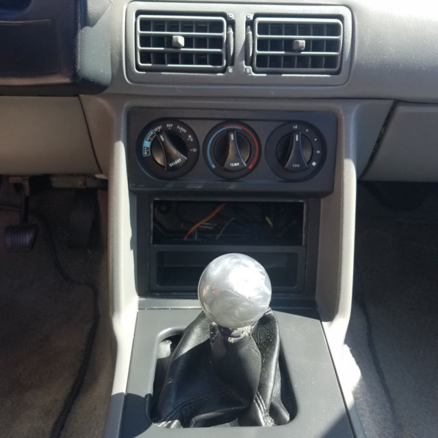 1989 Blue Ford Mustang Hatchback