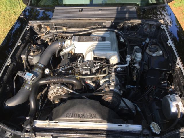 1989 Black Ford Mustang Coupe