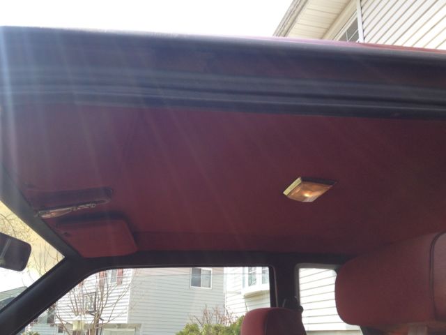 1989 Red Ford Mustang Coupe