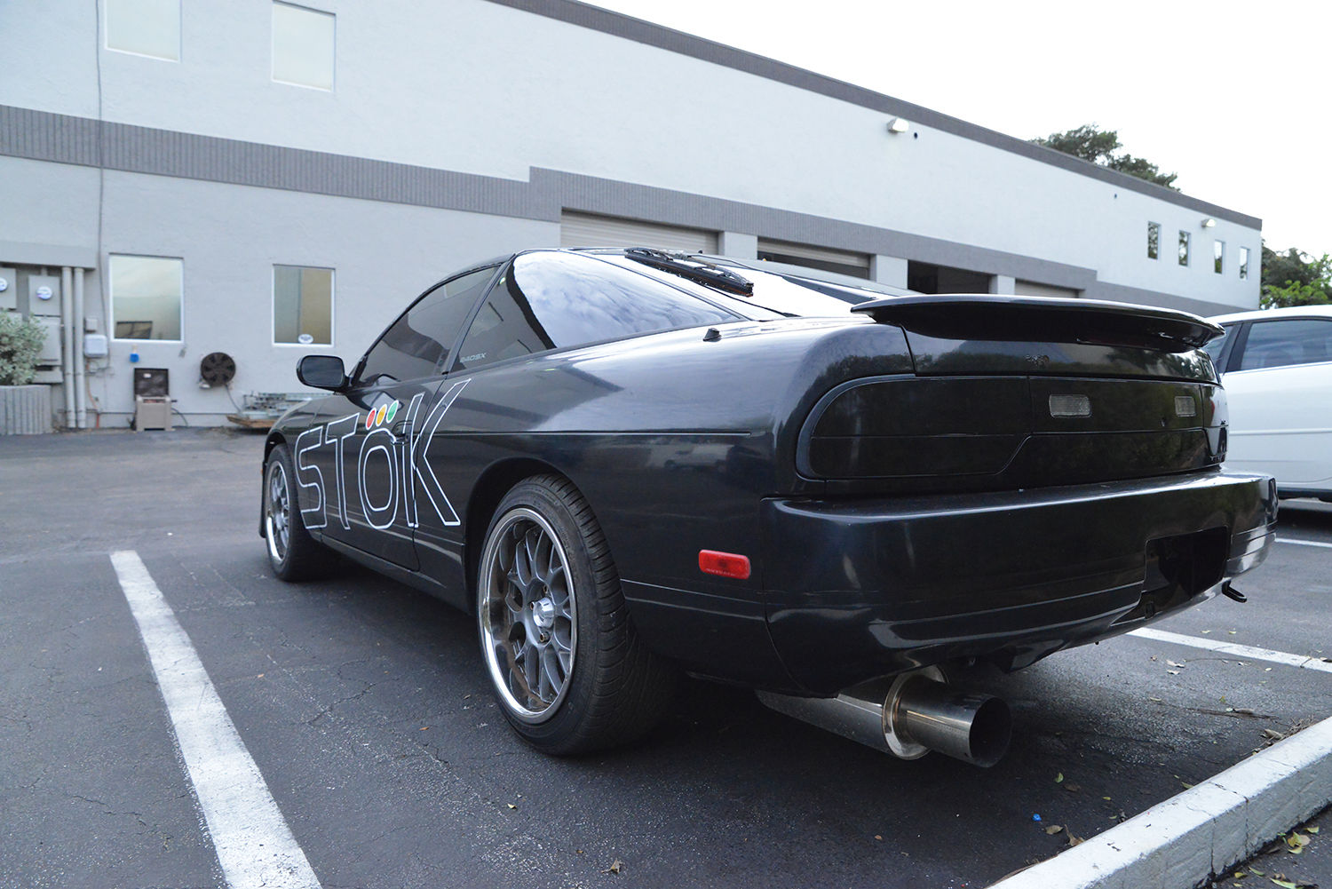 1989 Black Nissan 240SX Hatchback