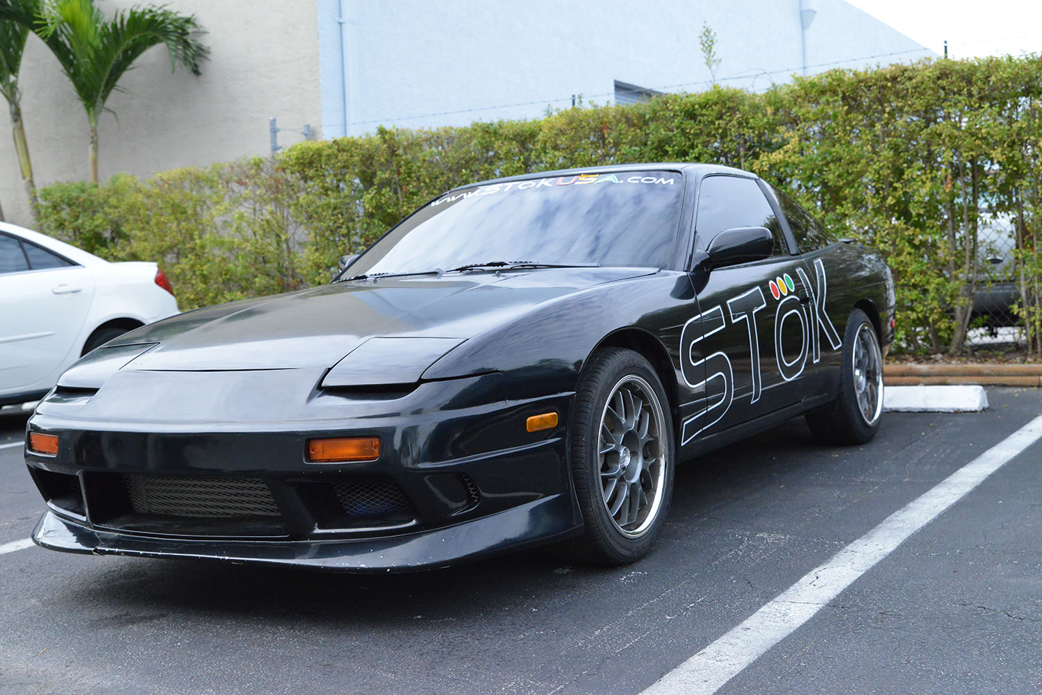 1989 Black Nissan 240SX Hatchback