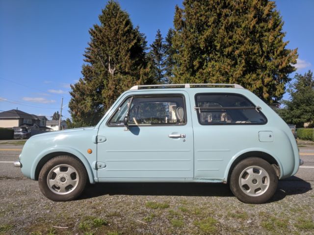 1989 Blue Nissan Pao Coupe