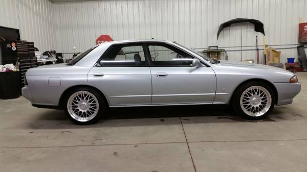 1980 silver Nissan Skyline sedan