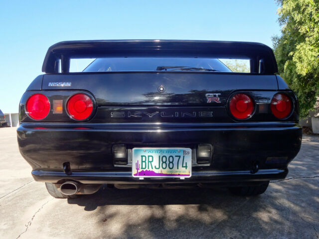 1989 Black Nissan GT-R Coupe