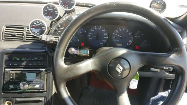 1989 Black Nissan Skyline Coupe