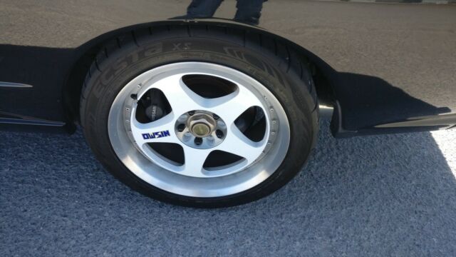 1989 Black Nissan Skyline Coupe