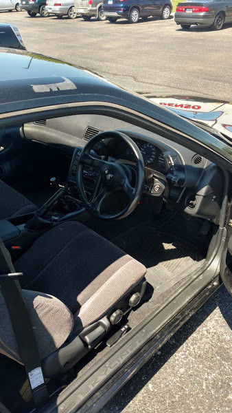 1989 Black Nissan Skyline Coupe