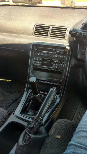 1989 Black Nissan Skyline Coupe