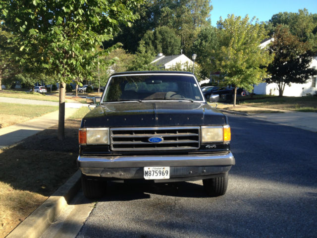 1989 Black Ford Bronco SUV