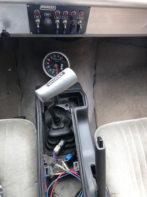 1989 Blue Pontiac Firebird Hatchback