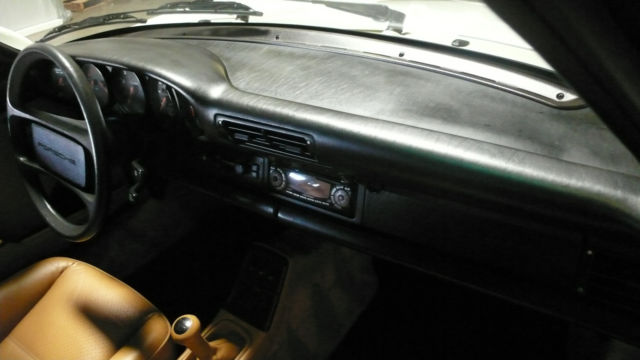 1989 White Porsche 911 Coupe