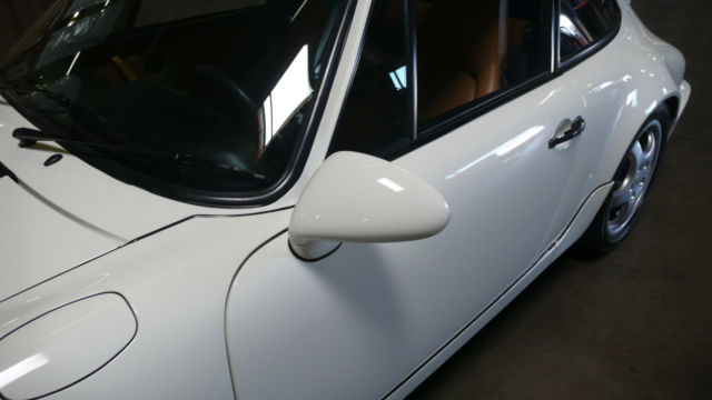 1989 White Porsche 911 Coupe