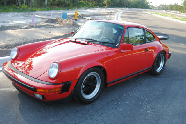 1989 Black Porsche 911 Convertible