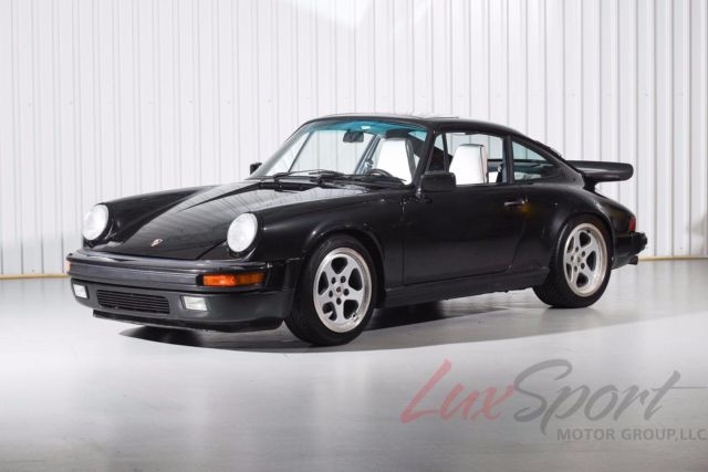 1989 Black Porsche 911 Carrera Anniversary Coupe Coupe