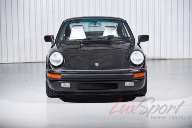 1989 Black Porsche 911 Carrera Anniversary Coupe Coupe
