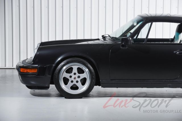 1989 Black Porsche 911 Carrera Anniversary Coupe Coupe