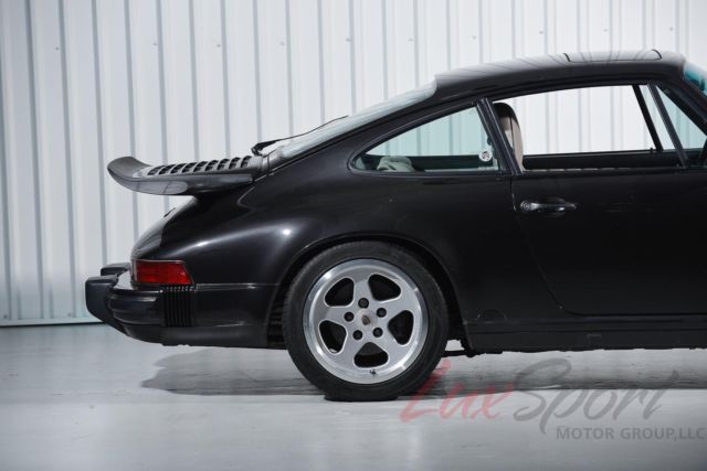 1989 Black Porsche 911 Carrera Anniversary Coupe Coupe