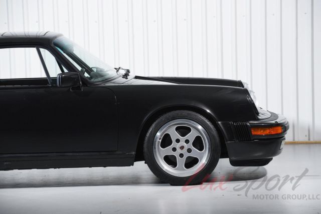 1989 Black Porsche 911 Carrera Anniversary Coupe Coupe